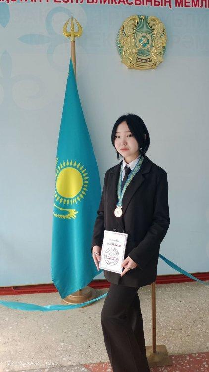 Победитель областного тура республиканской предметной олимпиады по русскому языку