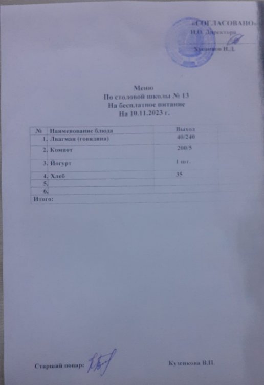 Қарашаның 10 күнгі ас мәзірі