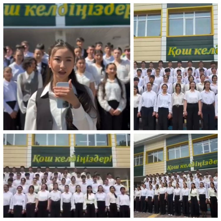Бүгін, 25 мамыр күні, №13 мектеп қабырғасында «Мектебім, саған мың алғыс!» атты салтанатты жиын жоғары деңгейде өтті